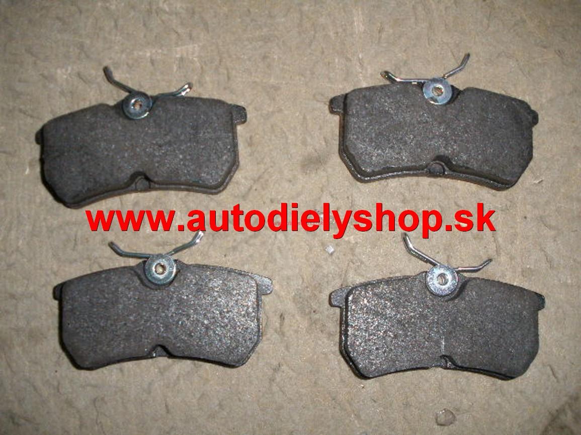  Ford Focus 11/98-10/04 -zadné brzdové platničky sada " SRL" 