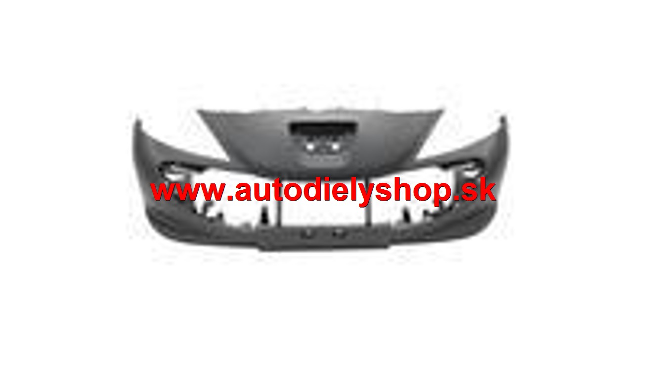 Peugeot 206+ 2/2009- Predný nárazník pre lak