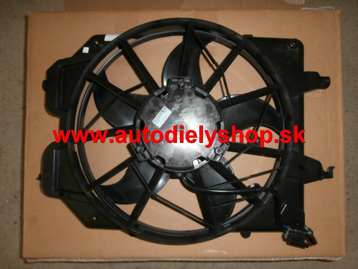  Ford Focus 98-04 ventilátor chladiča 1,4i-1,6i bez klimatizácie.	