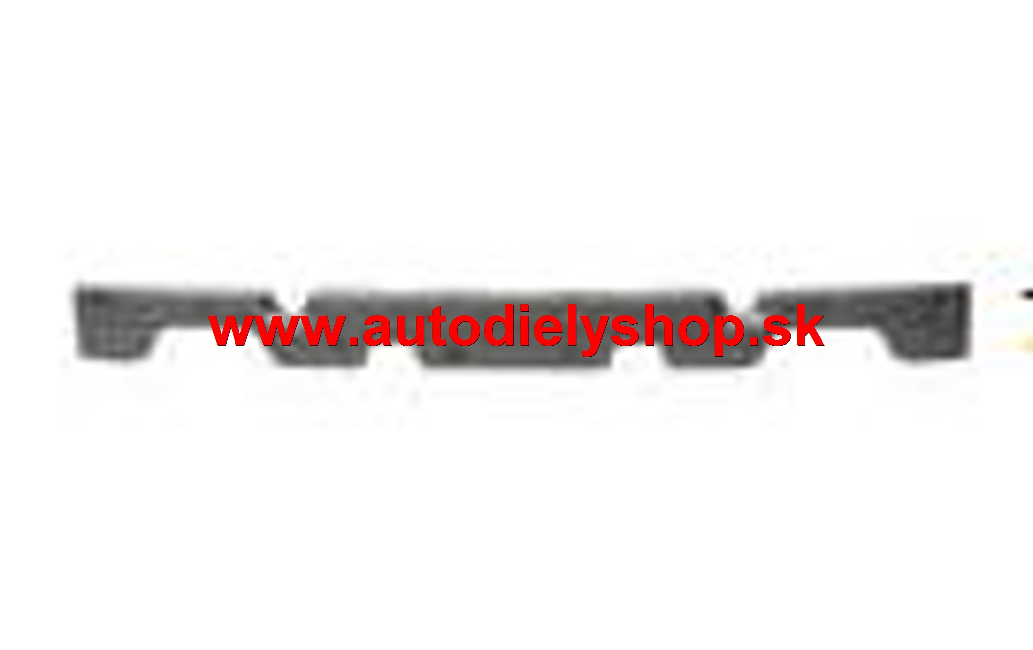 Kia RIO 7/2005-6/2011 Absorber zadného nárazníka [-07/09] ORIGINÁL