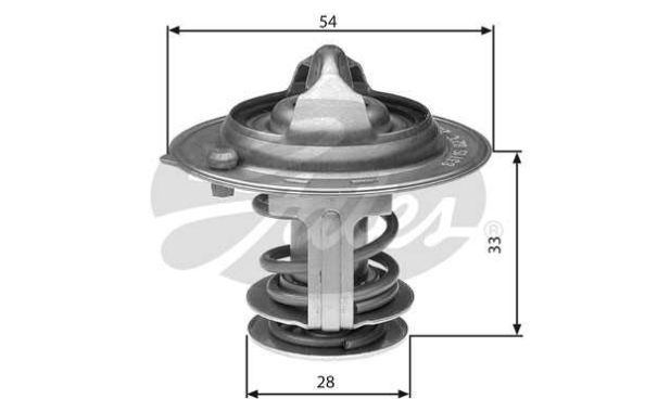 Kia RIO 7/2005-6/2011 termostat chladenia pre 1,4 16V-1,6 16V