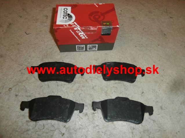 Renault LAGUNA 2/01-05  zadné platničky Sada / TRW /