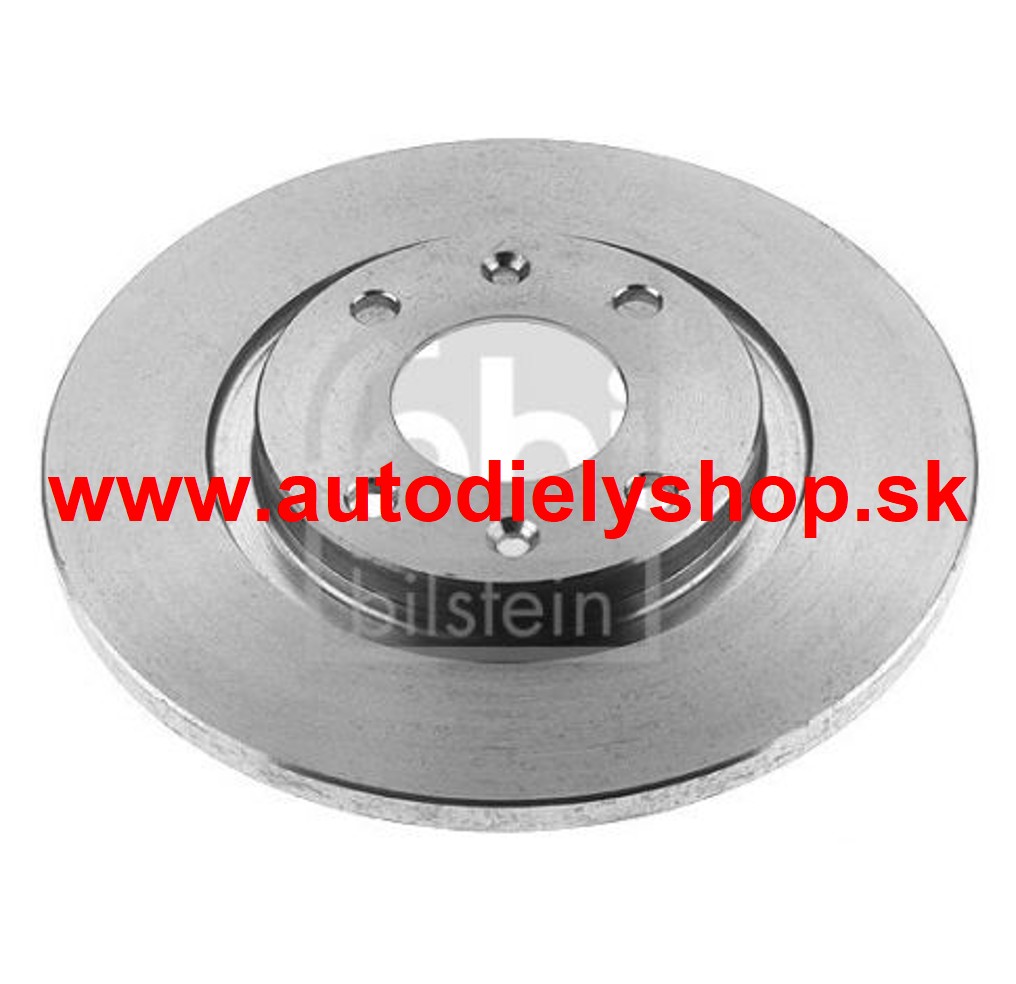 Peugeot 301 2013- Predné kotúče SADA L+P /FEBI/ -266mm plné