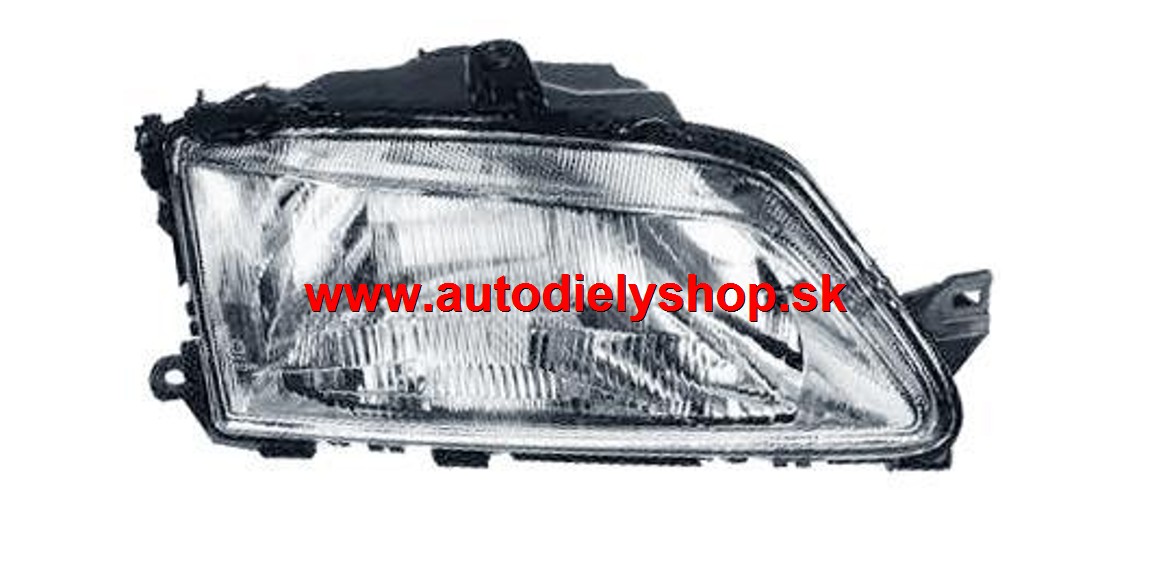 Peugeot 306 3/93-4/97 predný svetlomet H4 pravý /TYC/