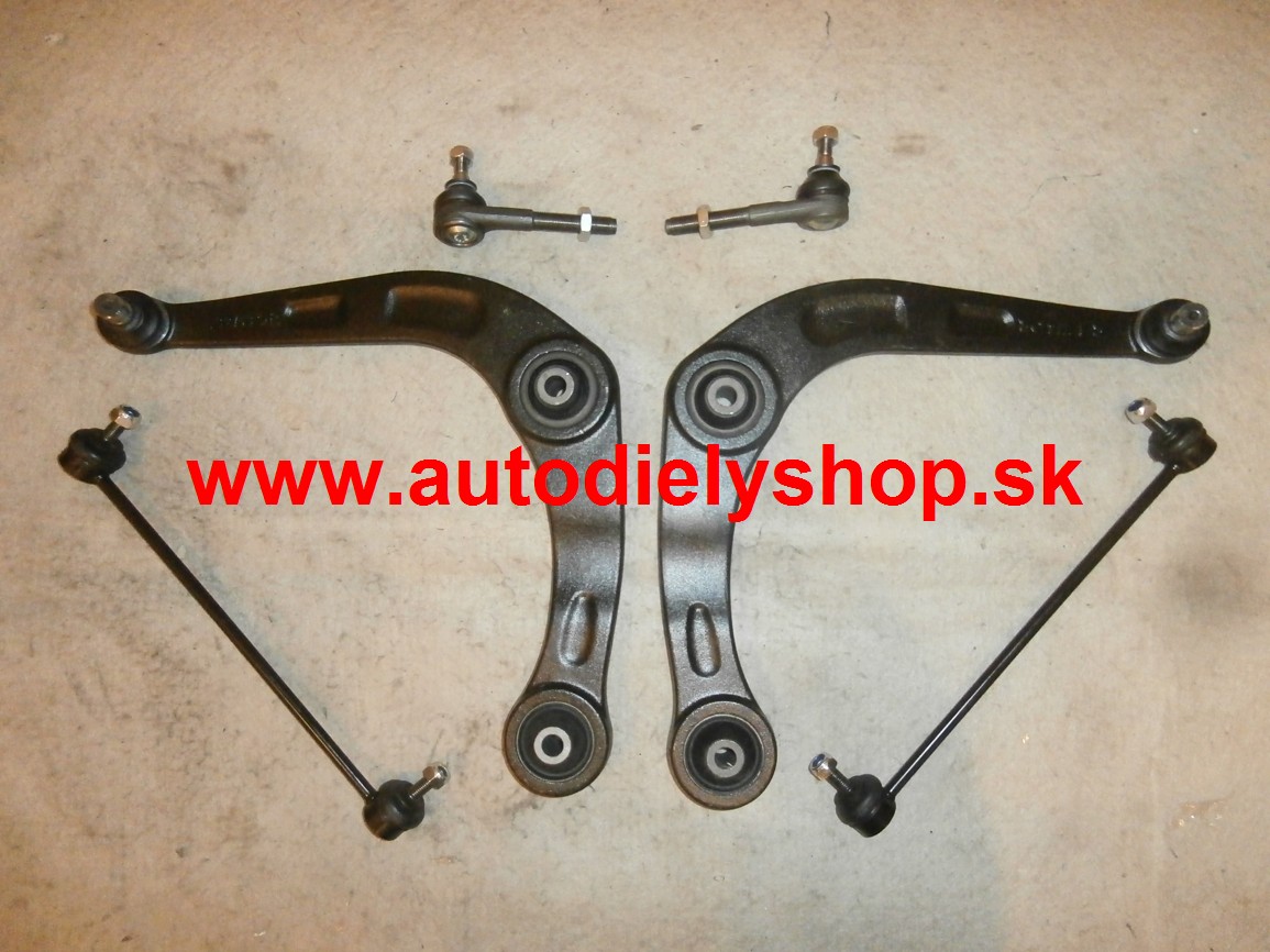 Peugeot 206 10/98- kompletný KIT na prednú nápravu