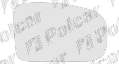  Peugeot 306 3/93-4/97 sklo zrkadla ľavé, asferické chrómové sklo
