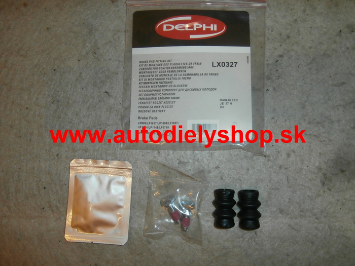 Peugeot 306 5/97-3/01 sada príslušenstva brzdového strmeňa /DELPHI/