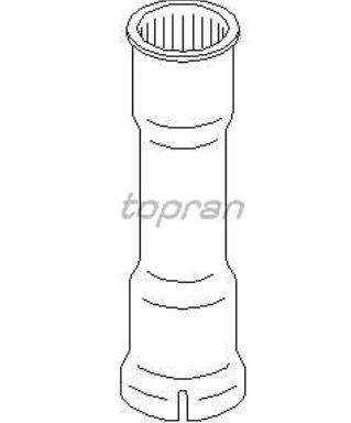 VW POLO 10/99-12/01 lievik olejovej mierky /TOPRAN/