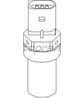 VW POLO 1/02-05/05 snímač prejdenej vzdialenosti /TOPRAN/
