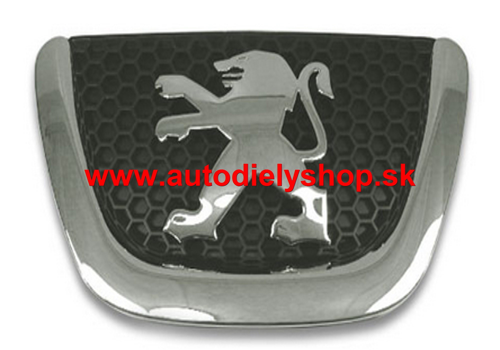  Peugeot 307 05- Znak PEUGEOT na prednú mriežku  ORIGINÁL