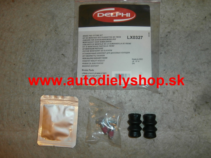 Peugeot 308 9/07- sada príslušenstva brzdového strmeňa /DELPHI/