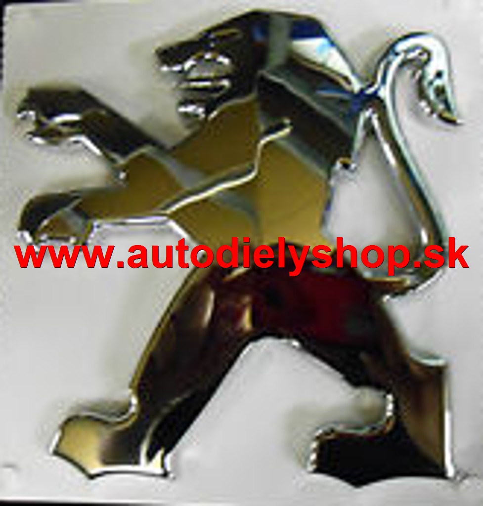 Peugeot 308 9/07- Zadný znak PEUGEOT ORIGINÁL