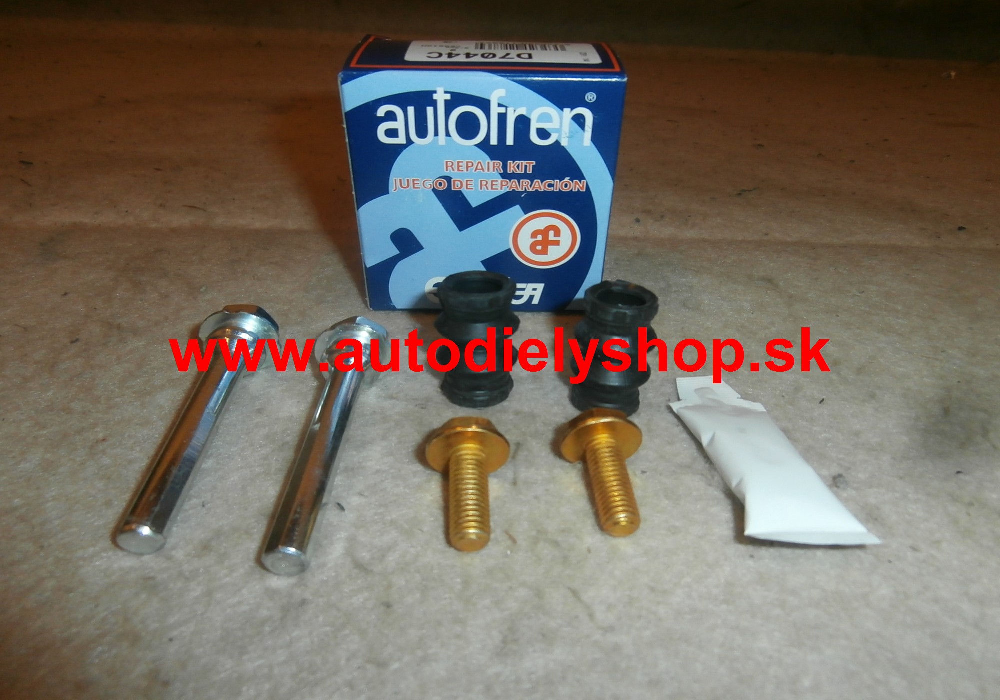 Renault CLIO III 10/05-5/2009 sada vodiacich puzdier brzdového strmeňa 