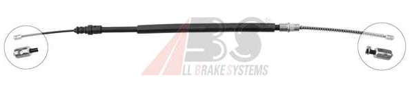 Peugeot 405 9/87-96 zadné brzdové lanko pravé /A.B.S./
