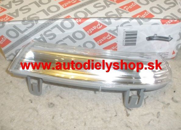 VW EOS 03/06- smerovka v zrkadle pravá  LED