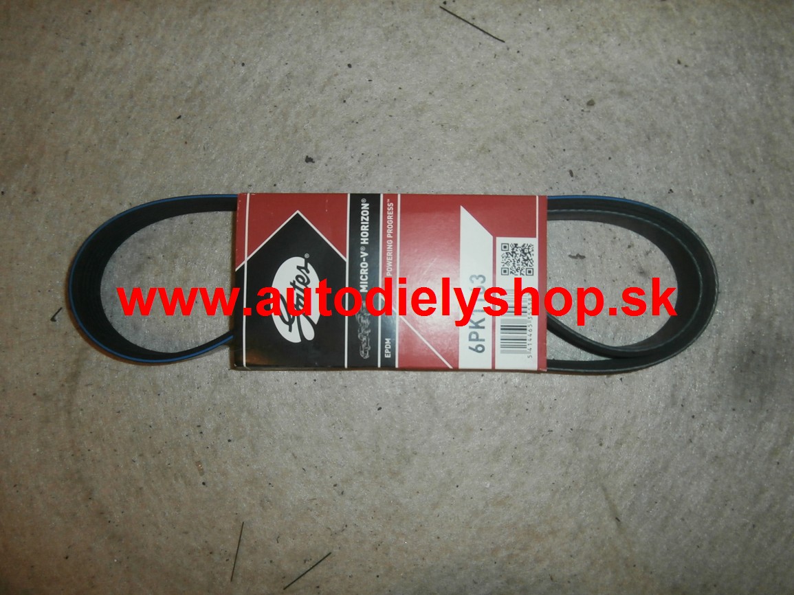 Fiat SCUDO 10/95-02  Drážkový remeň na auto s klímou 