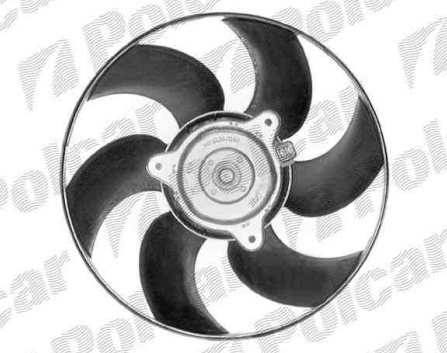 Peugeot 405 9/87-96 ventilátor bez krytu
