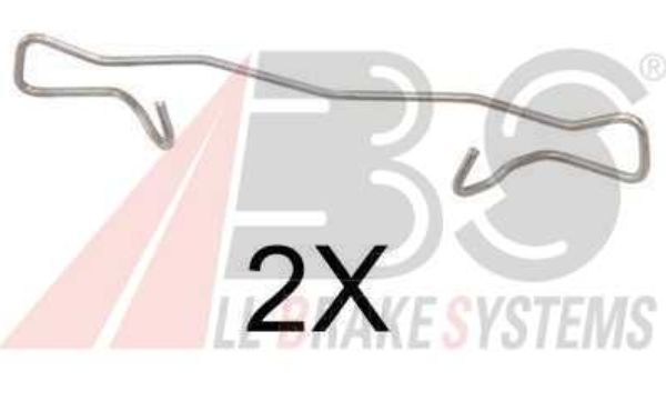 Renault ESPACE IV 11/02-06 sada príslušenstva obloženia kotúčovej brzdy zadná