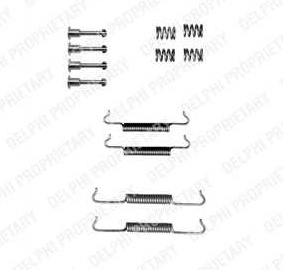 Peugeot 406 5/95-5/99 sada príslušenstva čeľustí prakovacej brzdy /DELPHI/