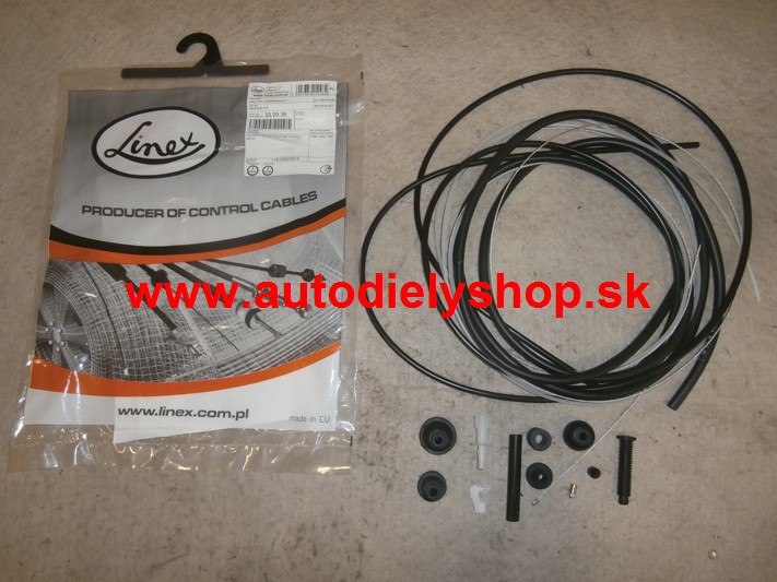 Peugeot 406 5/95-5/99 plynové lanko /LINEX/