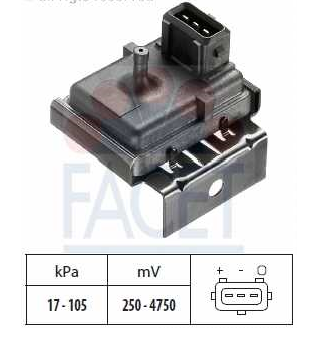 Peugeot 406 5/95-5/99 senzor tlaku nastavenia výšky /FACET/