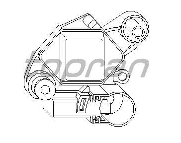 Peugeot 406 5/95-5/99 regulátor alternátora /TOPRAN/