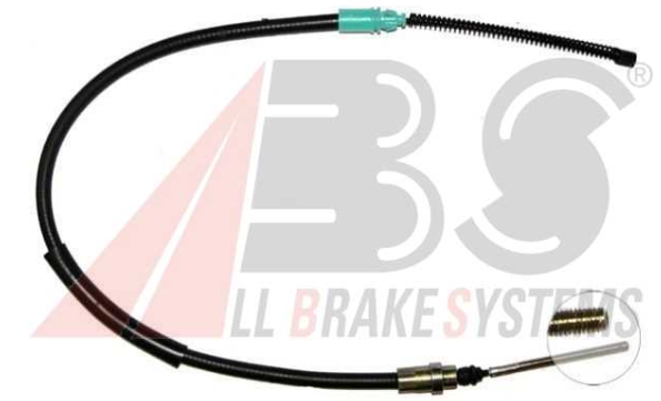Peugeot 406 5/99-4/04 zadné brzdové lanko ľavé /A.B.S./