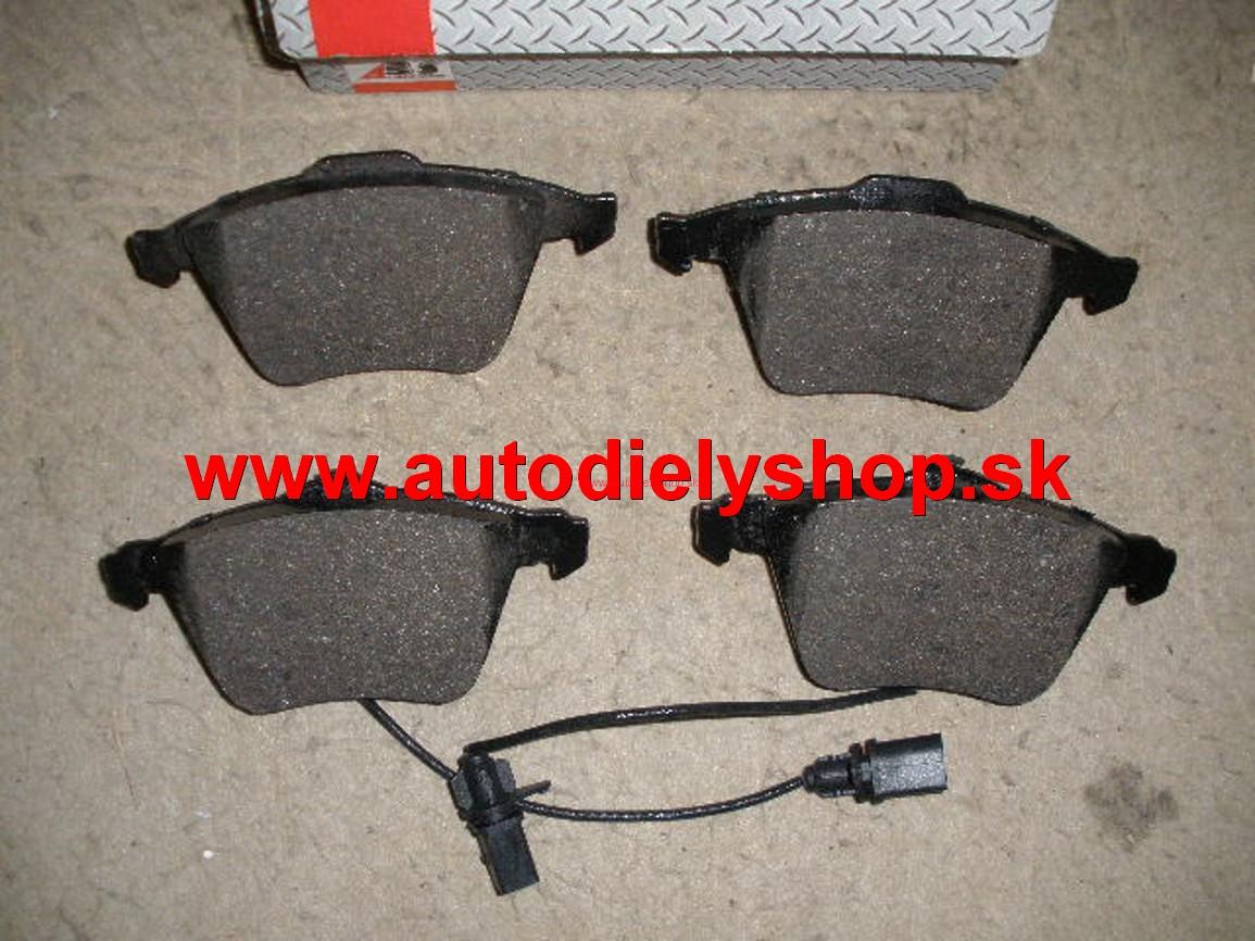 Audi 90 5/87-9/91 predné platničky Sada  
