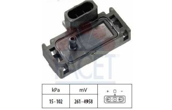 Renault LAGUNA 3/94-6/98 senzor tlaku nastavenia výšky /FACET/