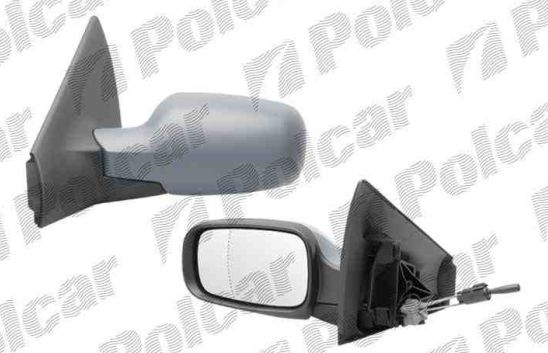 Renault MÉGANE II 1/06-10/08 mech.spätné ľavé / pre lak /