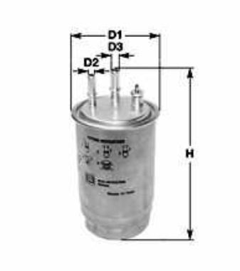 Renault MÉGANE III 11/08- palivový filter pre 1,5 dCi-1,9 dCi-2,0 dCi