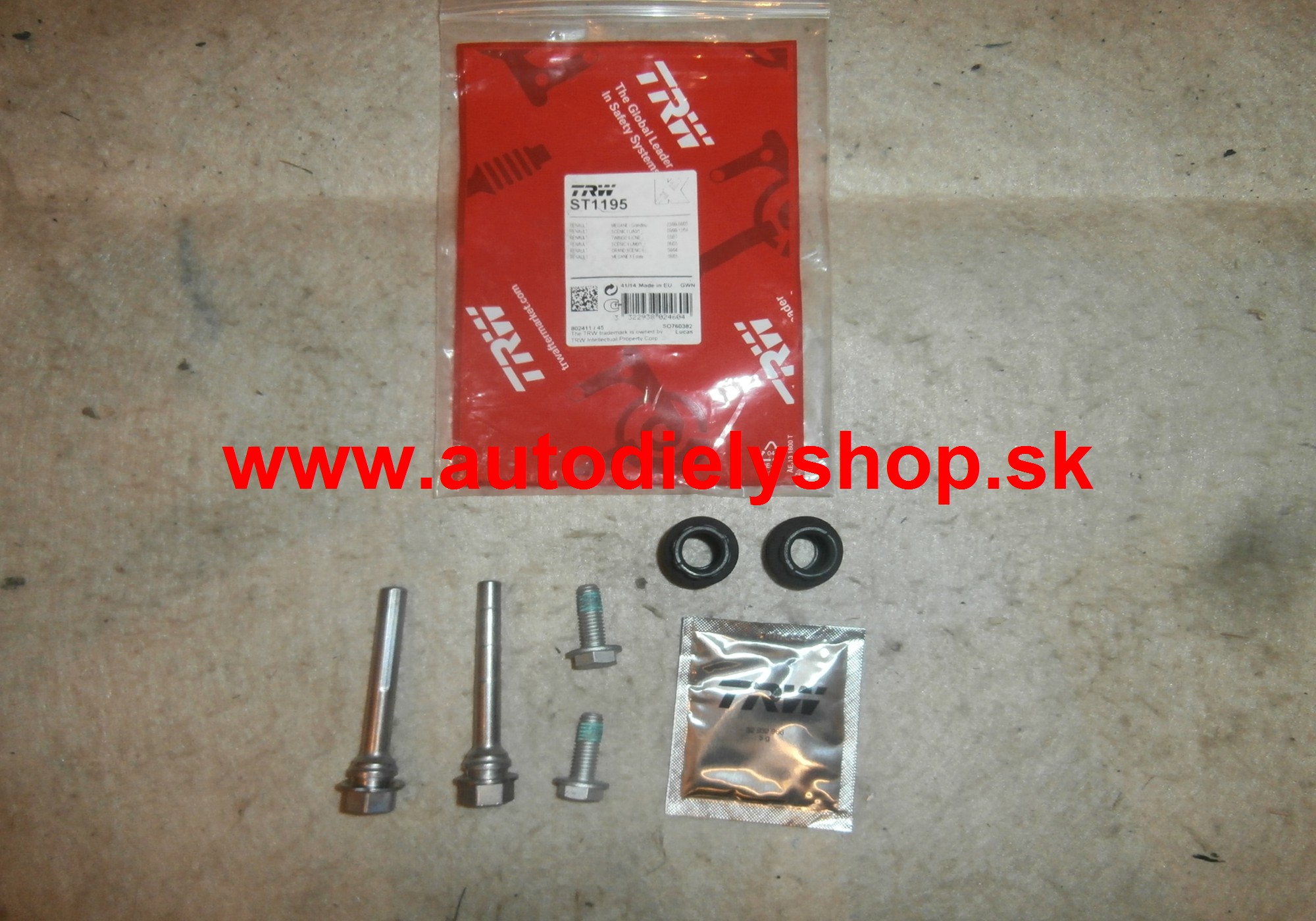 Renault SCÉNIC 9/99-4/03 sada vodiacich puzdier brzd.strmeňa zadný obojstranný 