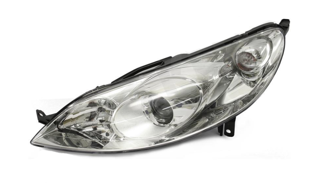 Peugeot 407 5/04- hlavný reflektor ľavý D2S+H7, xenon