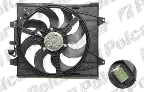 Ford KA 10/08- ventilátor chladiča /1,3TDCi/- s AC