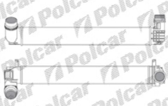 Renault SCENIC III 2/2009- chladič vzduchu / 1,5DCi-1,9DCi-2,0DC