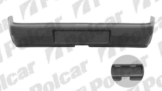 Fiat PANDA 03/80-07/04 zadný nárazník 