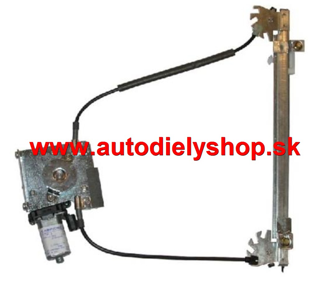 Fiat PANDA 03/80-07/04 el.sťahovací mechanizmus okna, predný pravý