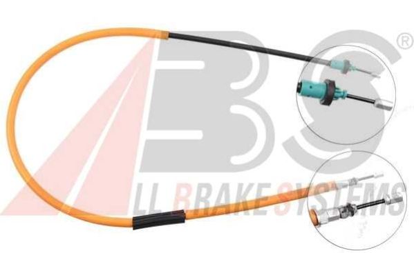 Renault MODUS 9/04-2/08 lanko ručnej brzdy zadné ľavé /A.B.S/