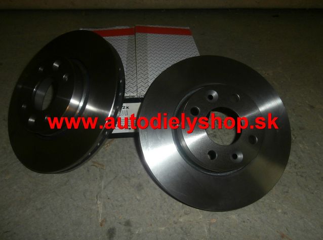 Renault MODUS 9/04-2/08 predné kotúče 260mm Sada L+P / A.B.S /