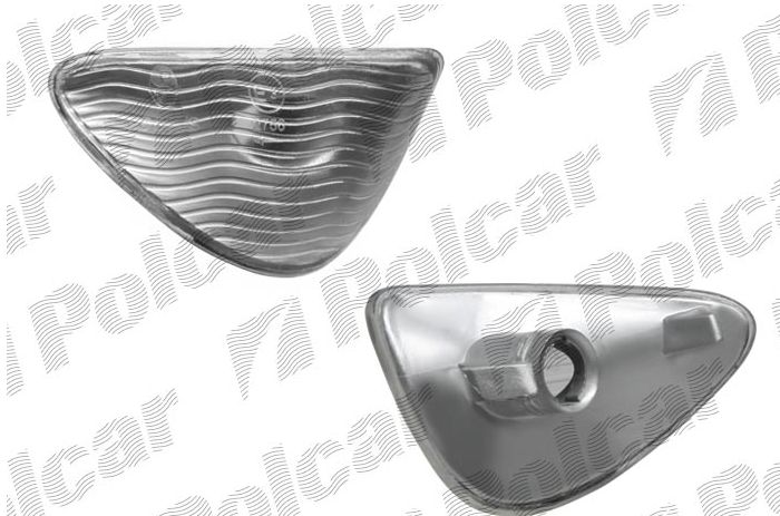 Renault MODUS 9/04-2/08 smerovka v zrkadle ľavá,biela