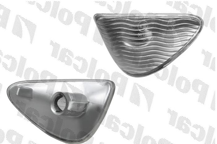 Renault MODUS 9/04-2/08 smerovka v zrkadle pravá,biela