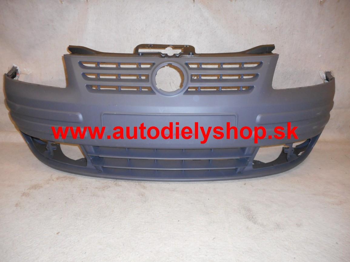 VW CADDY 3/04- predný nárazník sivý