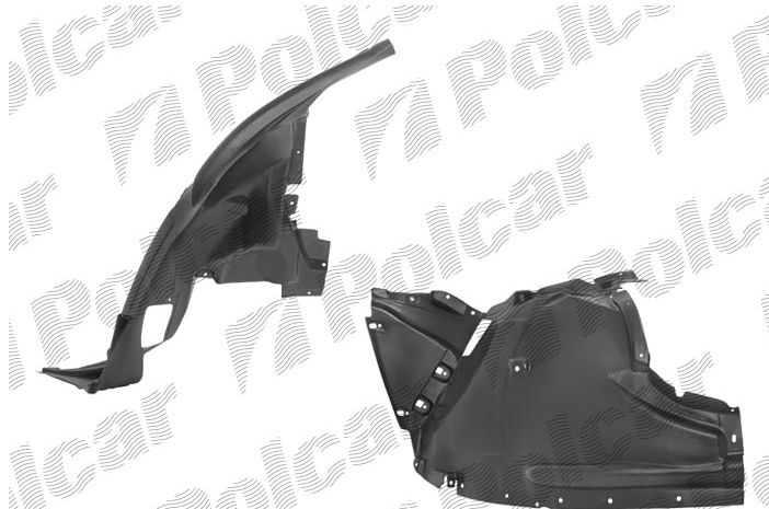 BMW X6 E71 2008- predný podblatník ľavý /Predná časť/