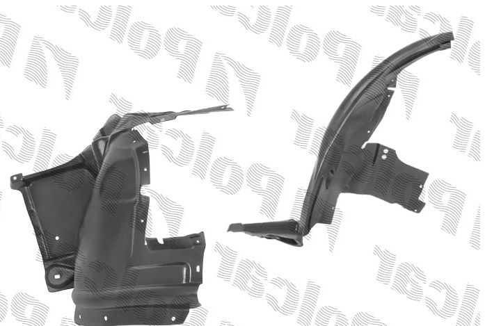 BMW X6 E71 2008- predný podblatník pravý /Zadná časť/