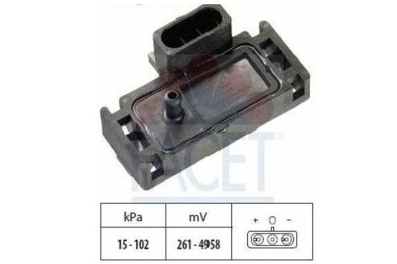 Renault TWINGO 9/92-9/98 senzor tlaku nastavenia výšky /FACET/