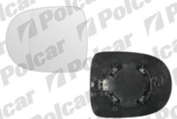 Renault MODUS 2/2008- sklo zrkadla, ľavé