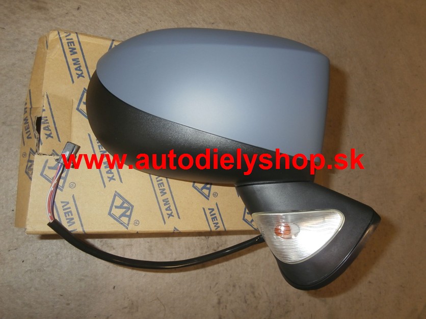 Renault MODUS 2/2008- el.spätné pravé,pre lak