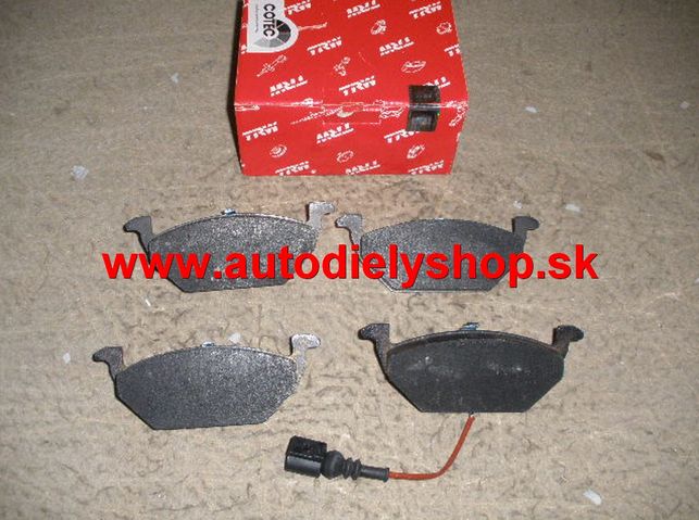 Seat IBIZA V 03/08- predné platničky Sada / TRW /