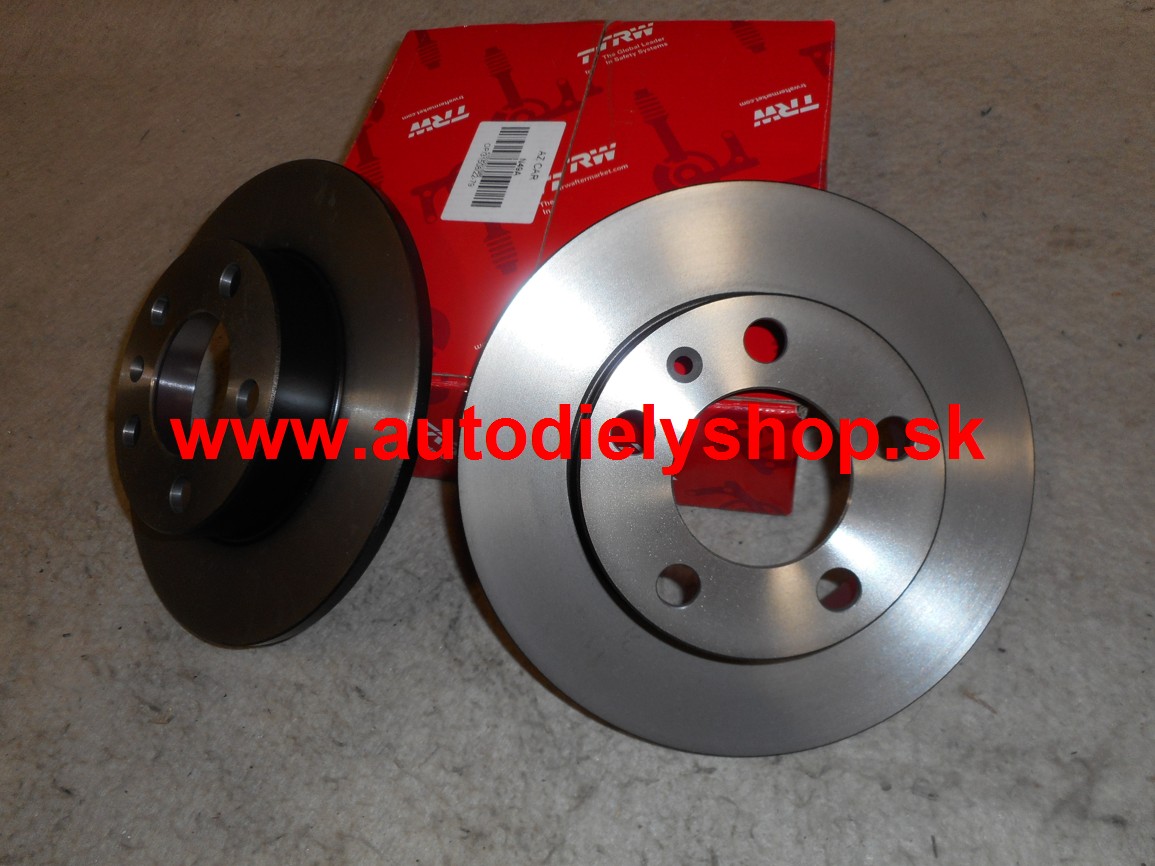 Seat IBIZA V 03/08- zadné kotúče 232mm Sada / TRW /