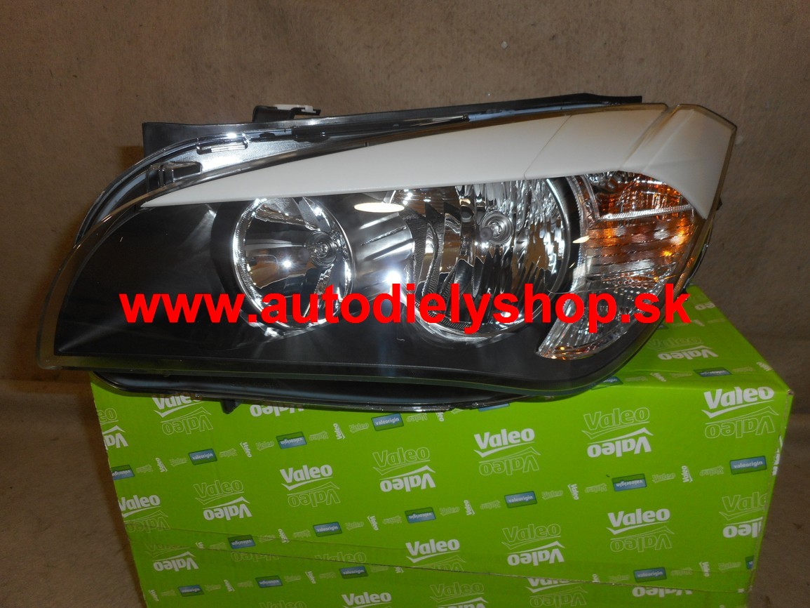 BMW X1 E84 10/2009- predné svetlo H7+H7 elektrické s motorčekom ,ľavé  /VALEO/